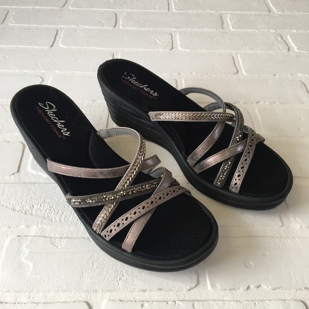 Skechers wedge Sandals 10